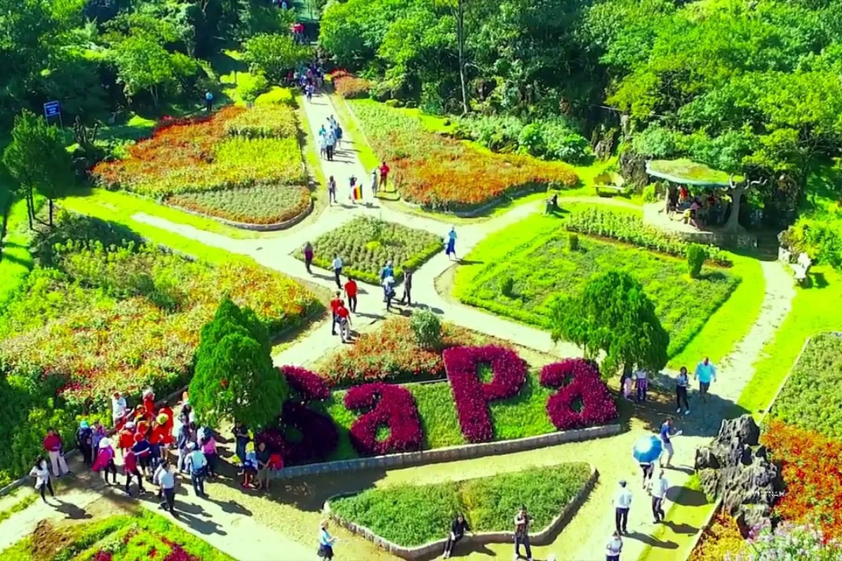 Ham Rong Flower Garden