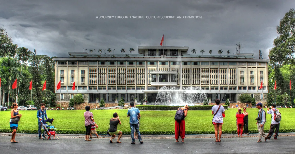 Ho Chi Minh City Reunification Palace in Vietnam 10 days itinerary